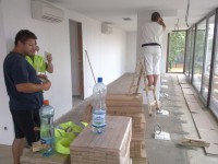 Sokolovna Průhonice - průběh realizace Sokolovna Průhonice - průběh realizace